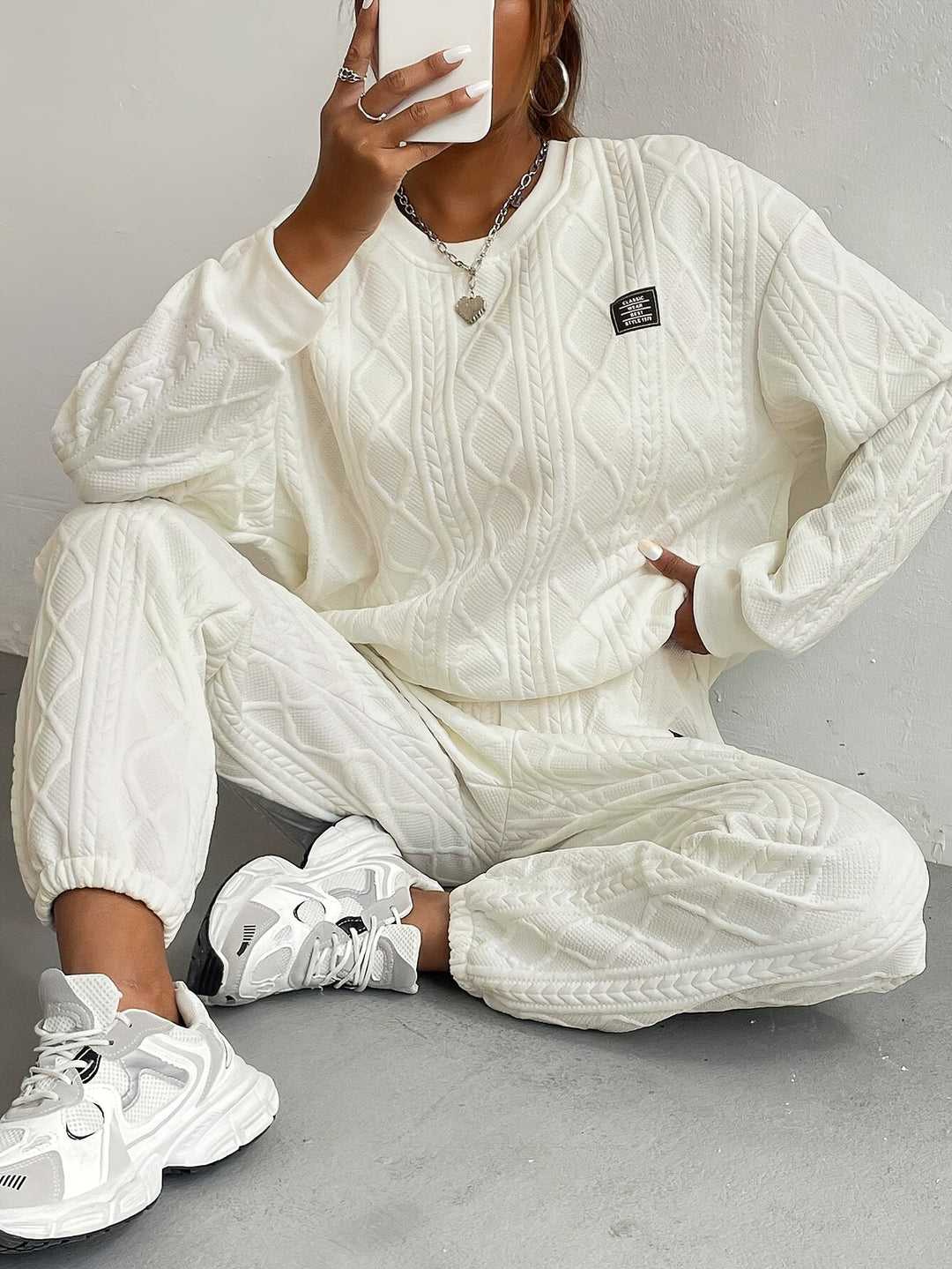 Aliyah - Textured Lounge Set