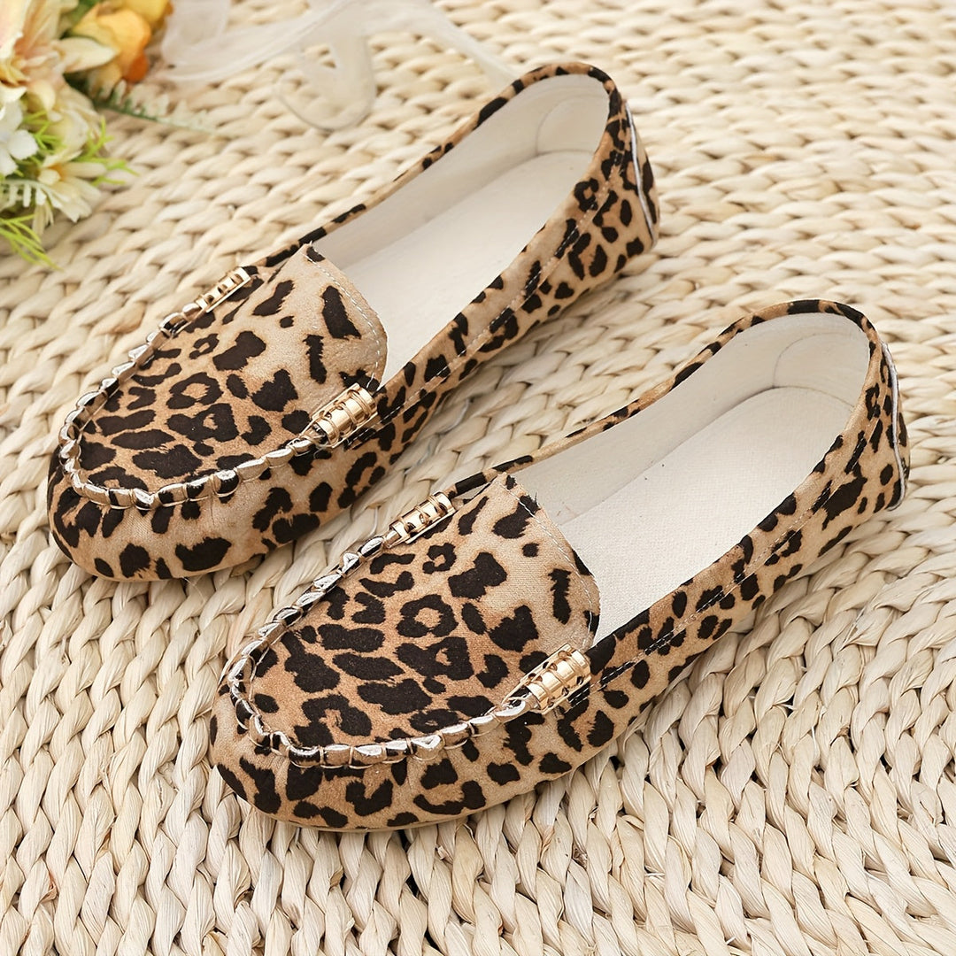Zirella - Leopard Comfy Sandals
