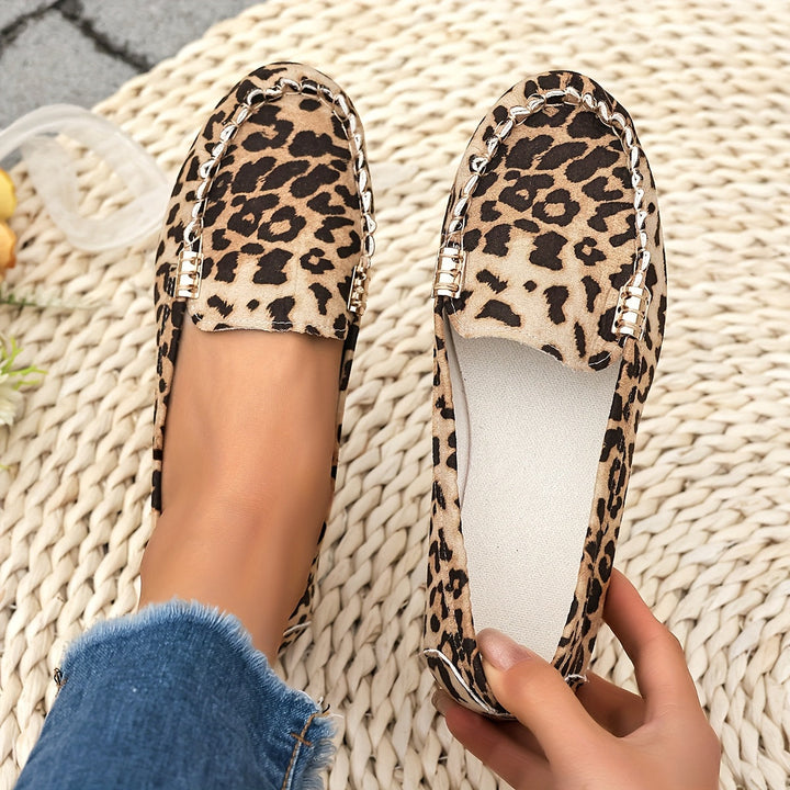 Zirella - Leopard Comfy Sandals