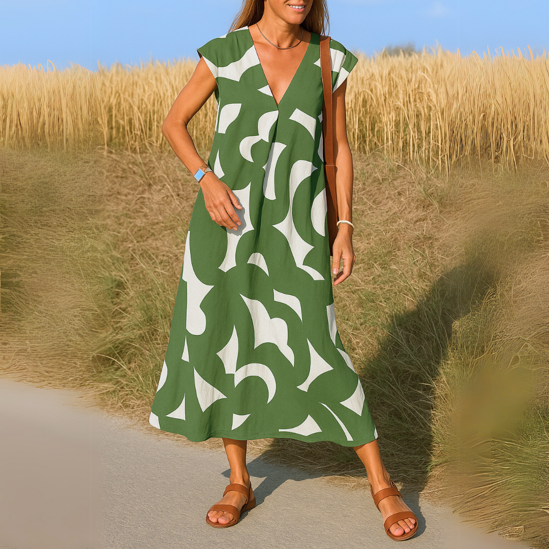 Karen | Draped Elegance Maxi