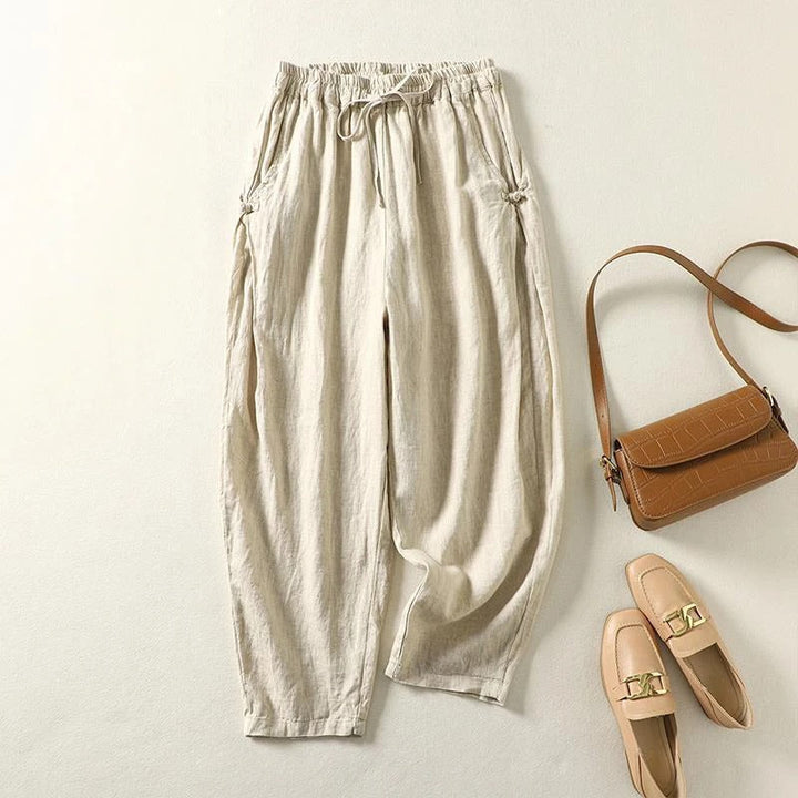 Sarah | Linen Pants Loose Fit