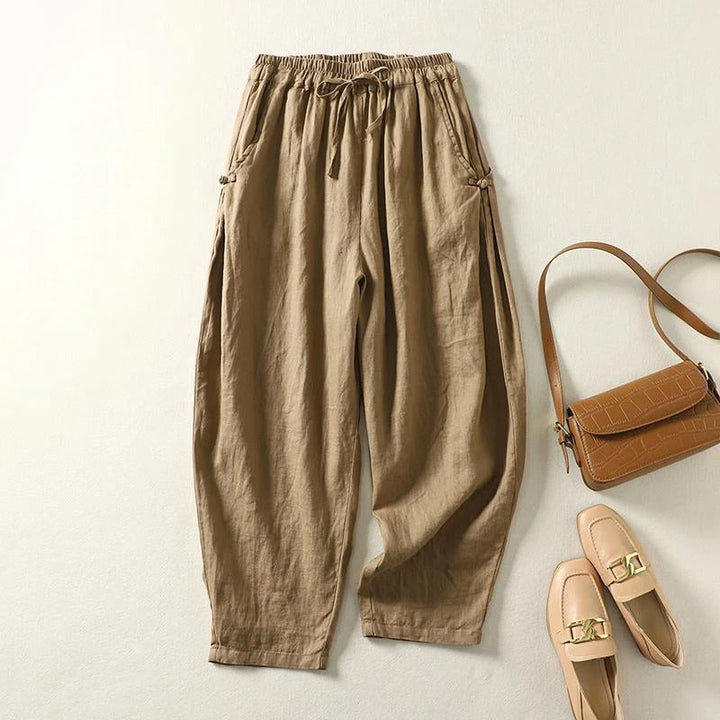 Sarah | Linen Pants Loose Fit