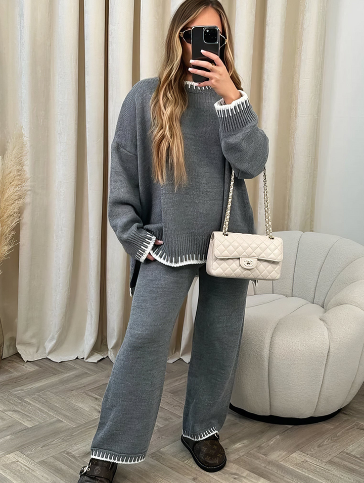 Yesha - Contrast Stitch Set