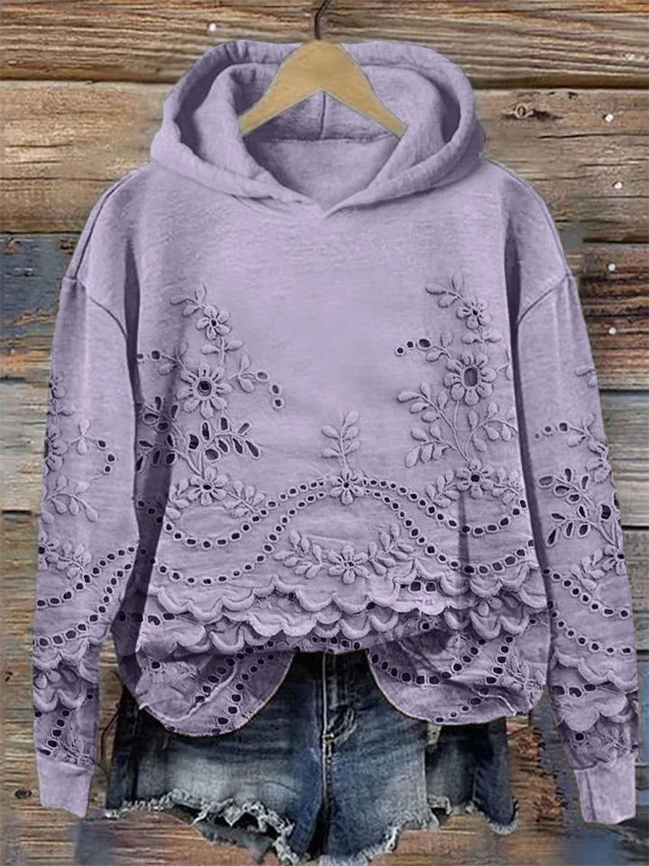 Ravella - Vintage Printed Hoodie