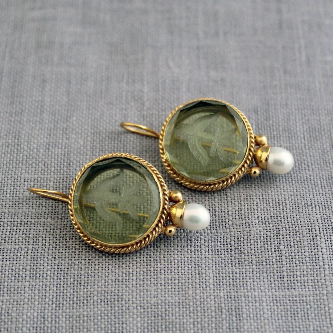 Celestina - Enchanted Leaf Earrings