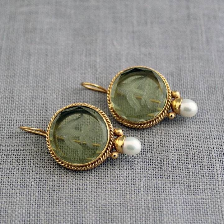 Celestina - Enchanted Leaf Earrings