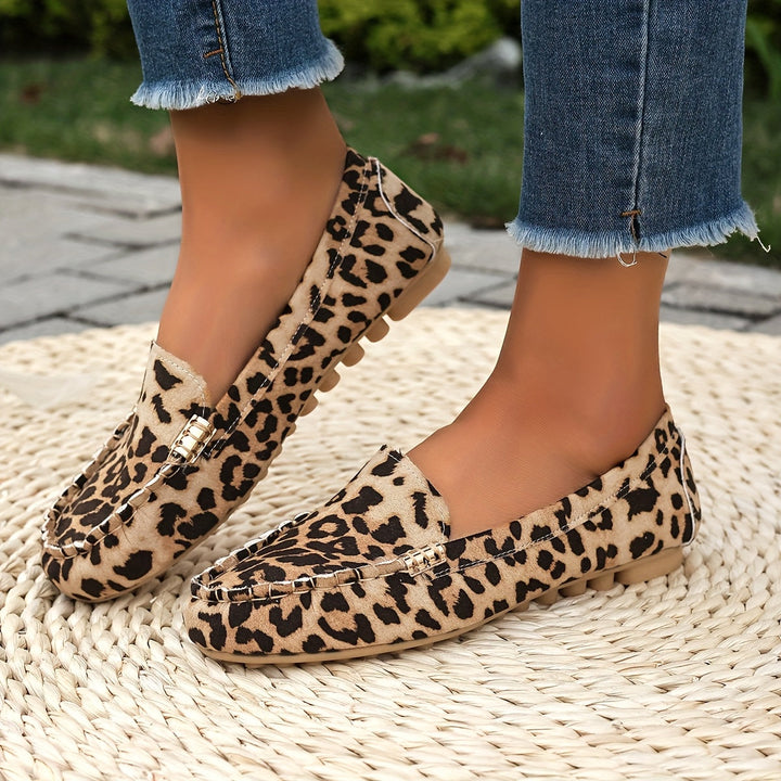 Zirella - Leopard Comfy Sandals