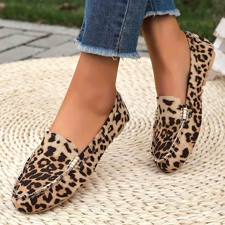 Zirella - Leopard Comfy Sandals