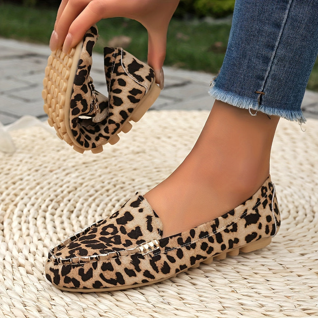 Zirella - Leopard Comfy Sandals