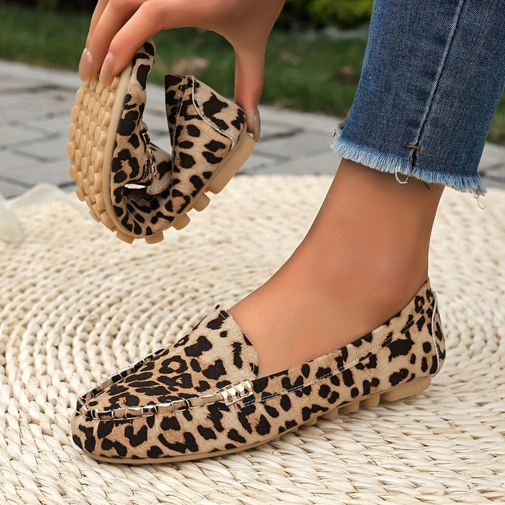 Zirella - Leopard Comfy Sandals