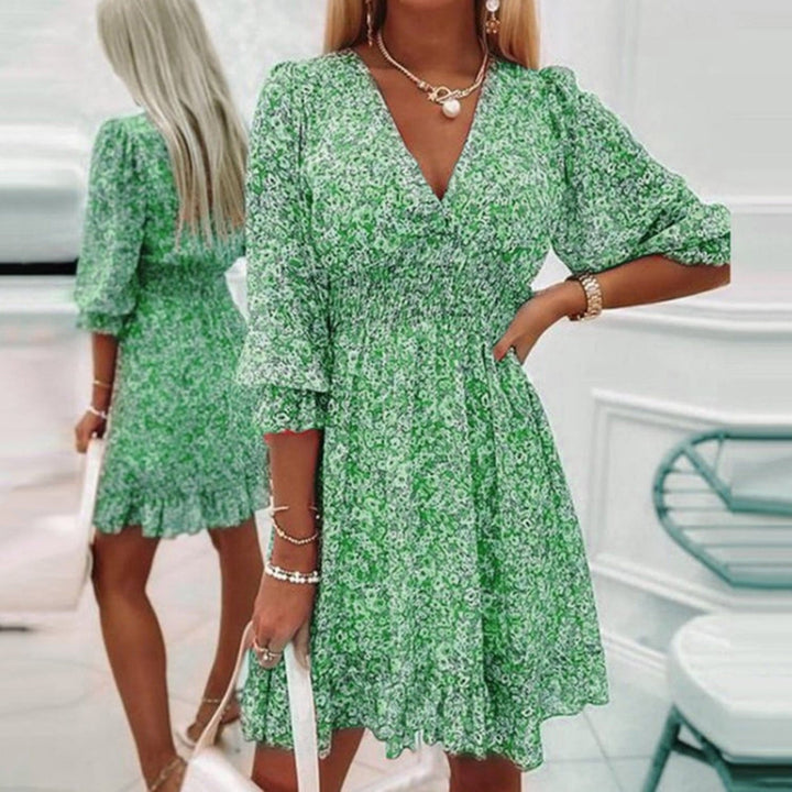 Addison - Elegant Floral Dress