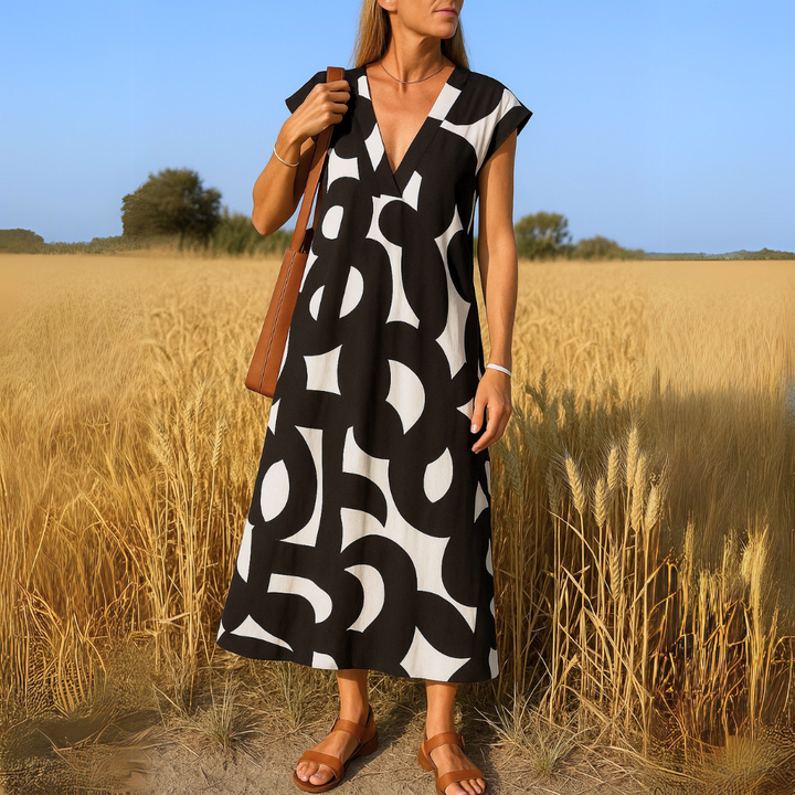 Karen | Draped Elegance Maxi