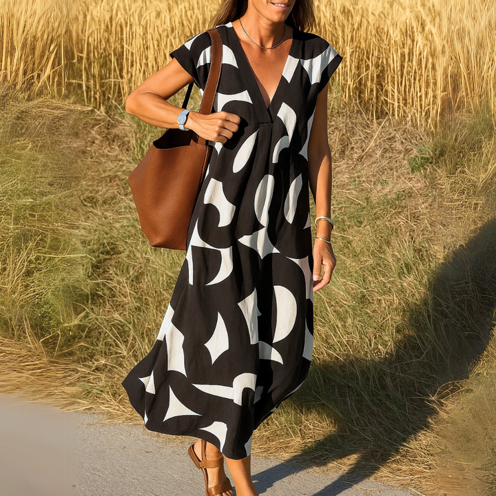 Karen | Draped Elegance Maxi