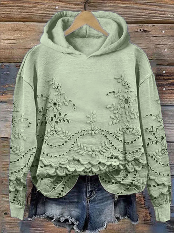 Ravella - Vintage Printed Hoodie