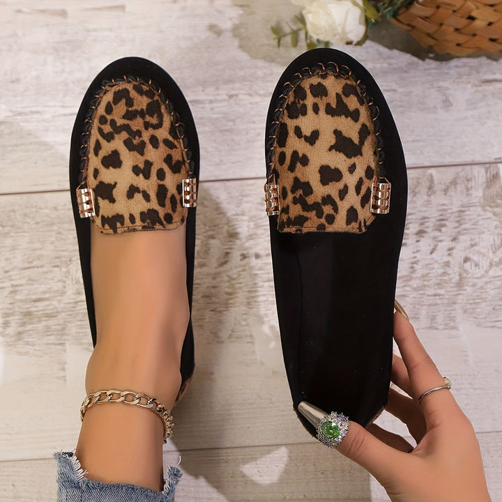 Zirella - Leopard Comfy Sandals