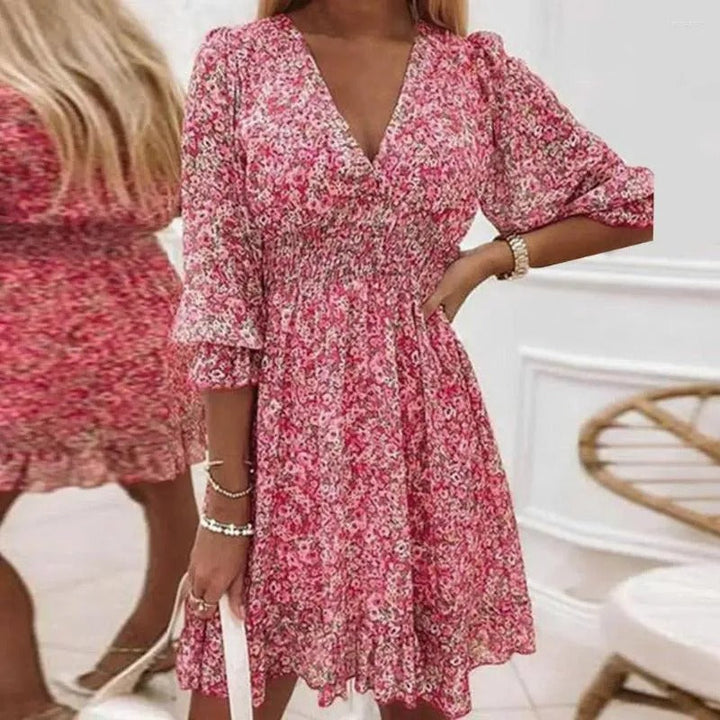 Addison - Elegant Floral Dress