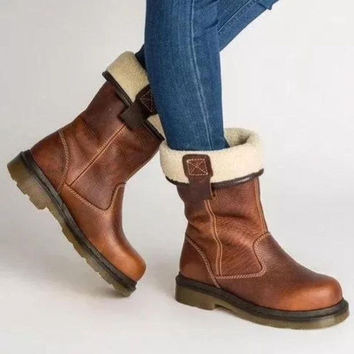 Michelle | Leather Winter Boots