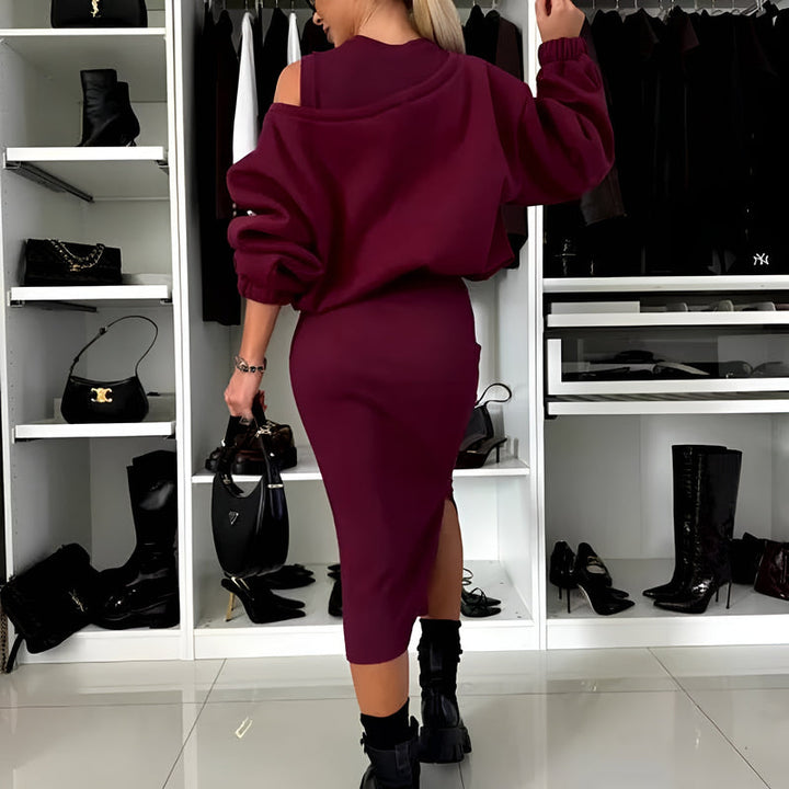 Estelle - Dress Sweater Set