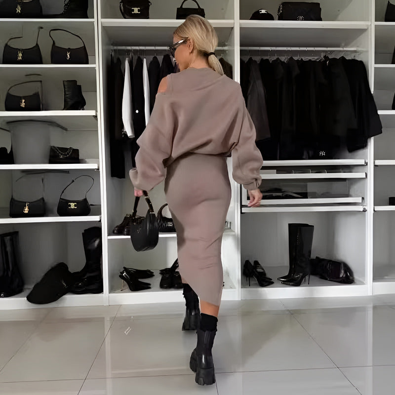 Estelle - Dress Sweater Set