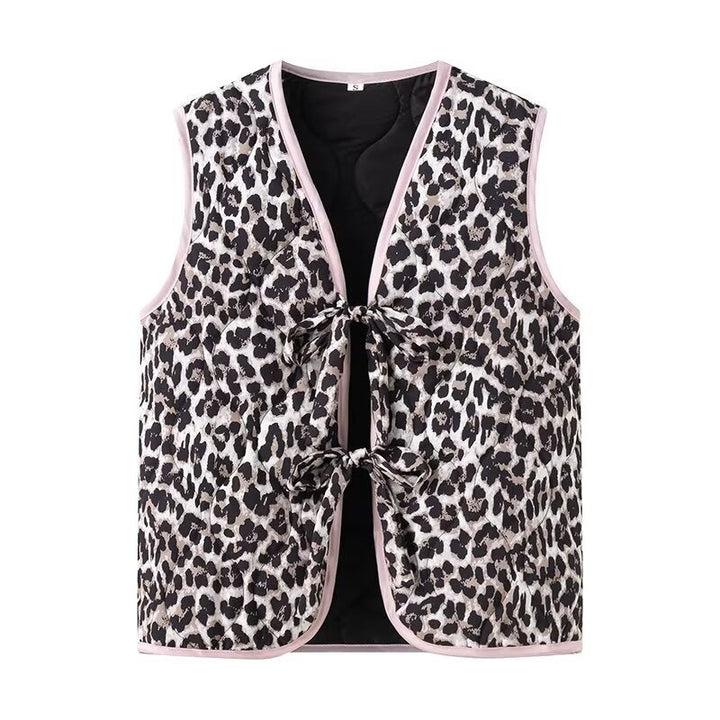 Siobie - Leopard Blush Vest