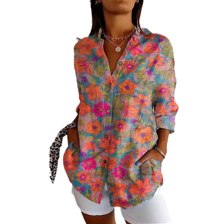 Vaella™ - Colorful Printed Blouse