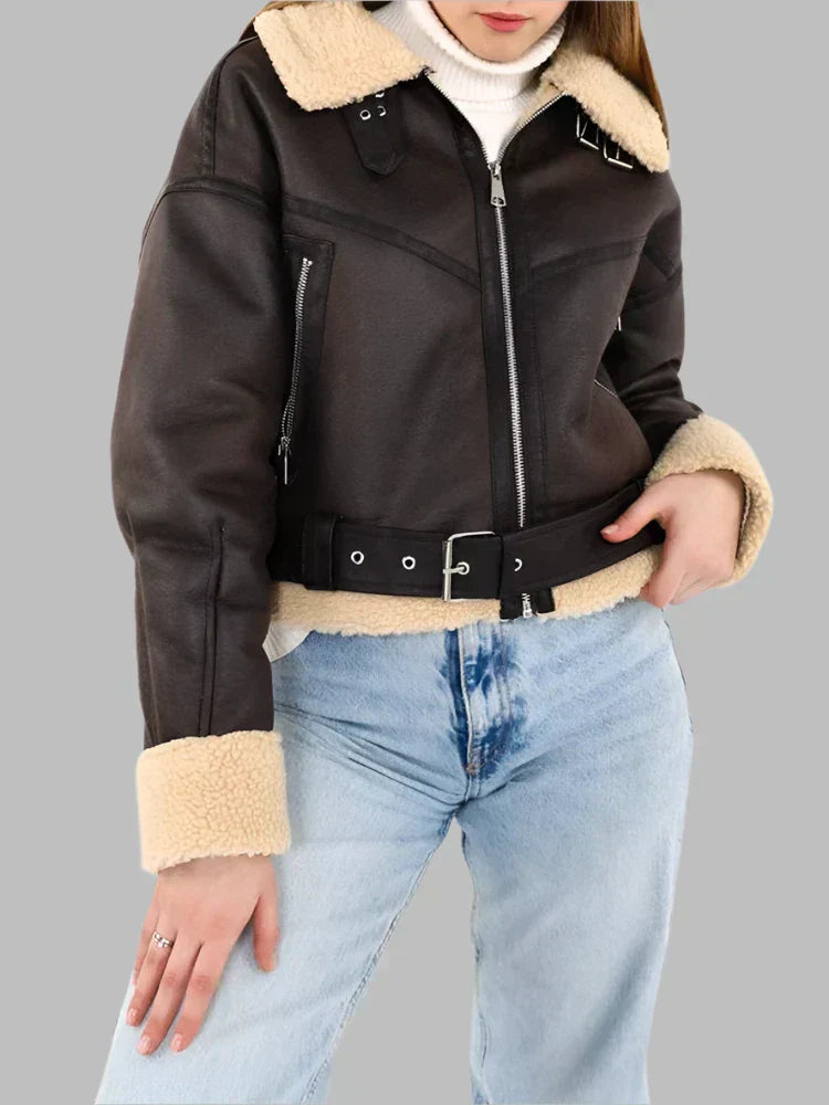 Novaline - Classic Shearling Jacket