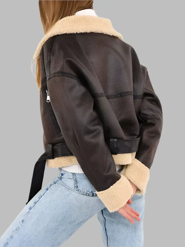Novaline - Classic Shearling Jacket