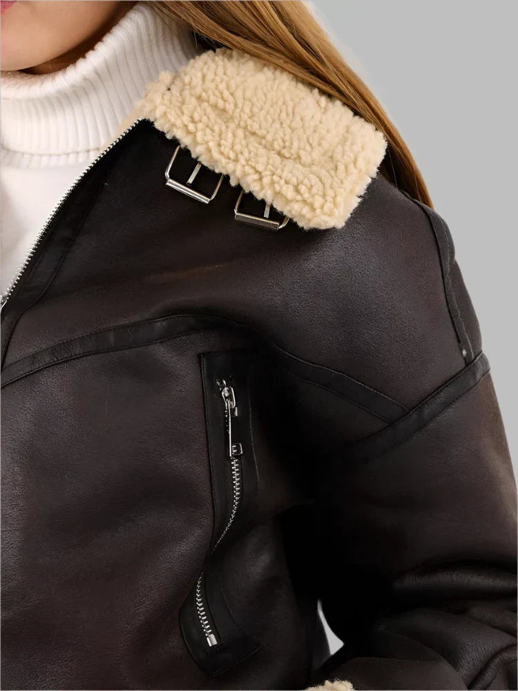 Novaline - Classic Shearling Jacket