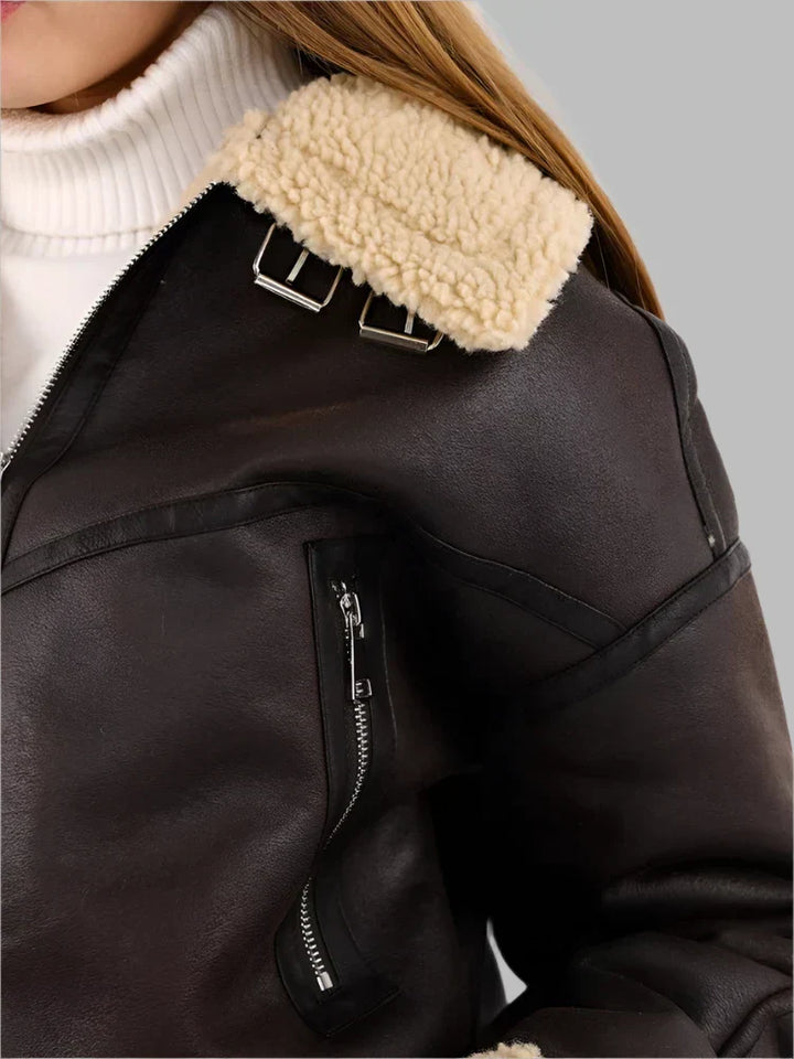 Novaline - Classic Shearling Jacket