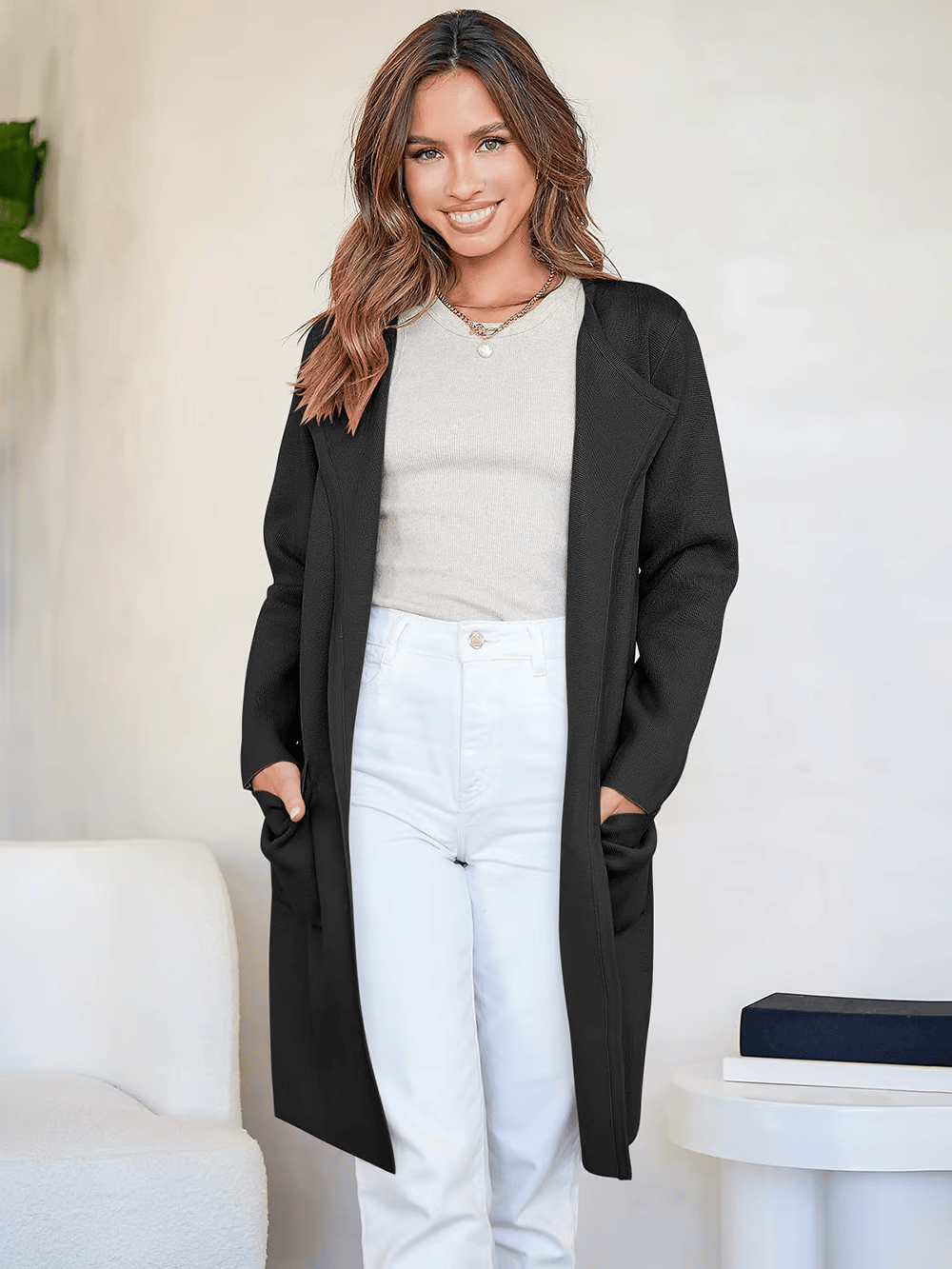 Zyrella - Tailored Open Jacket
