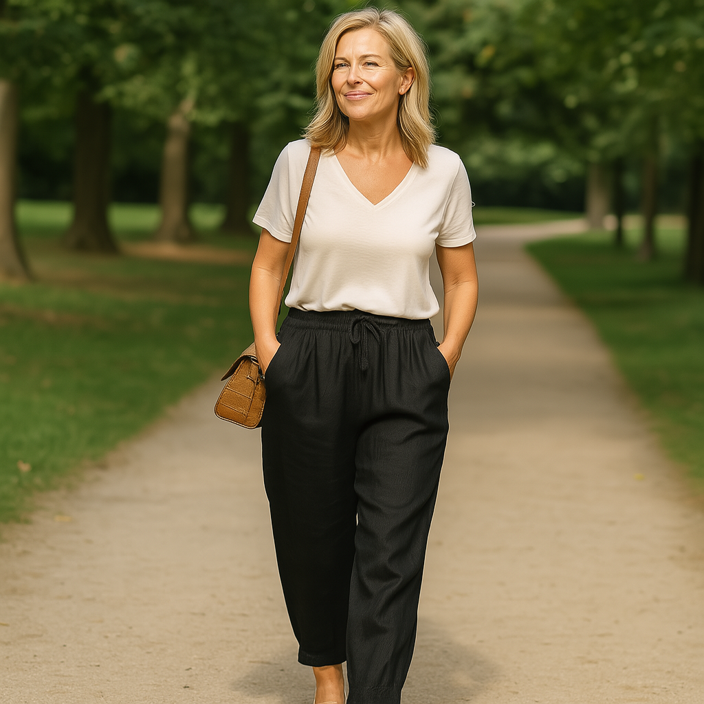 Sarah | Linen Pants Loose Fit