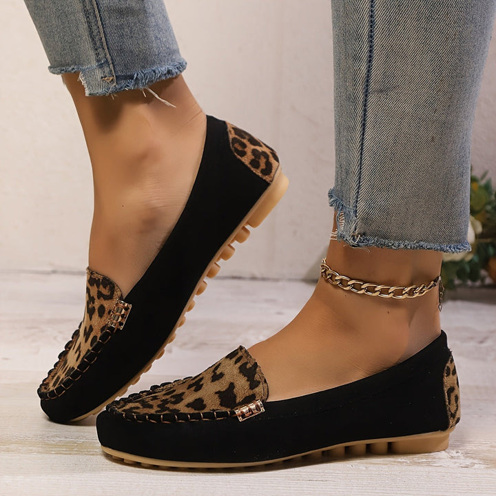 Zirella - Leopard Comfy Sandals
