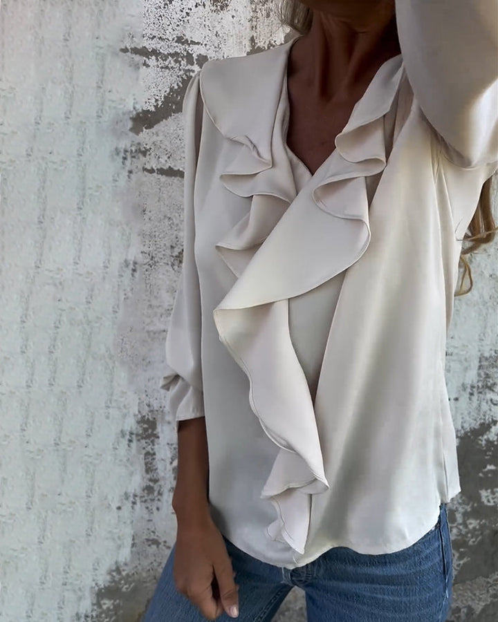 Genessa - Soft Ruffle Top