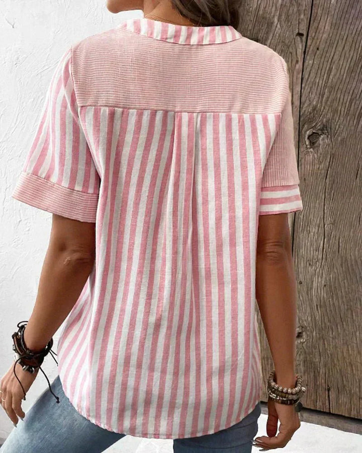 Sienna™ - Soft Striped Blouse