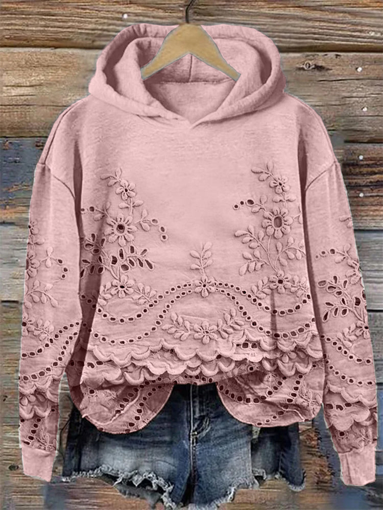Ravella - Vintage Printed Hoodie