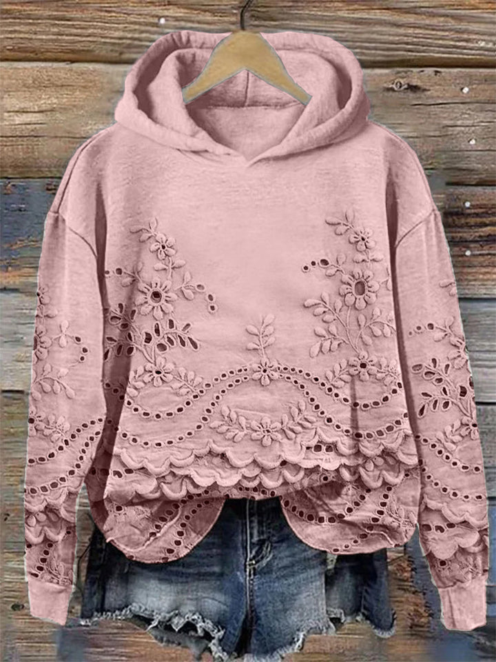 Ravella - Vintage Printed Hoodie