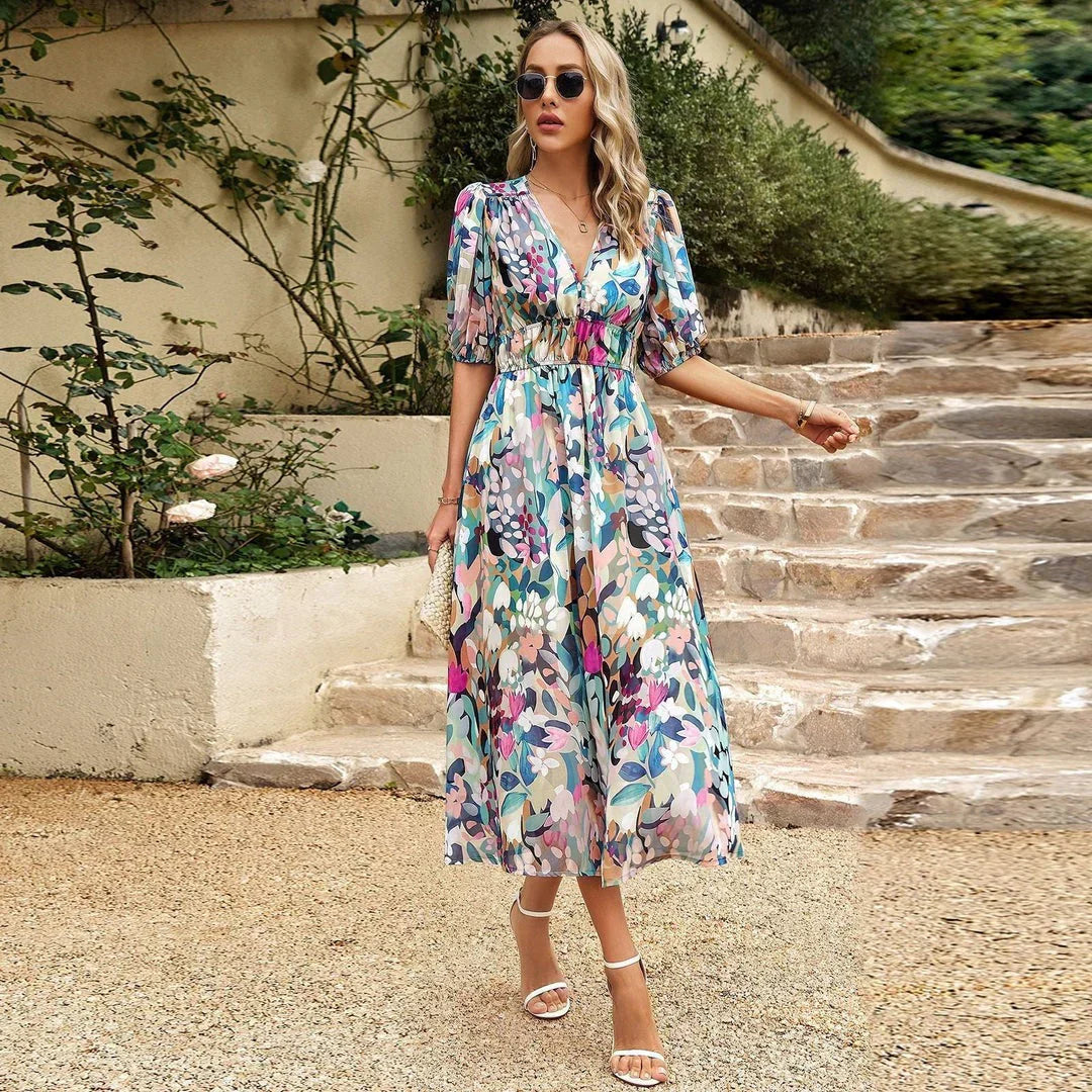 Serelina - Blooming Elegance Dress