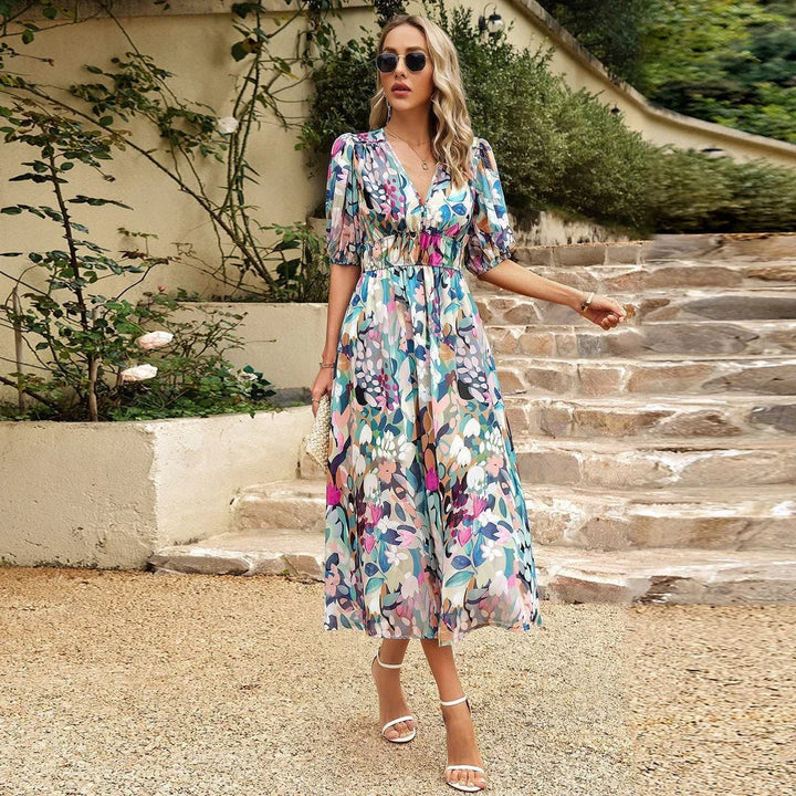 Serelina - Blooming Elegance Dress