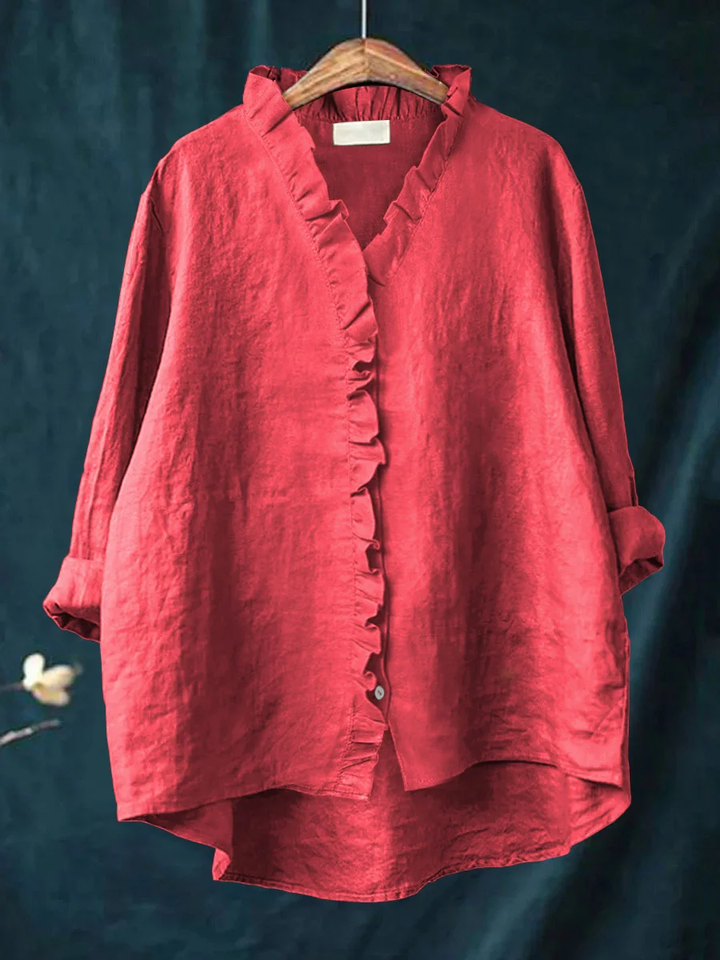 Tifannie - Ruffle Edge Blouse