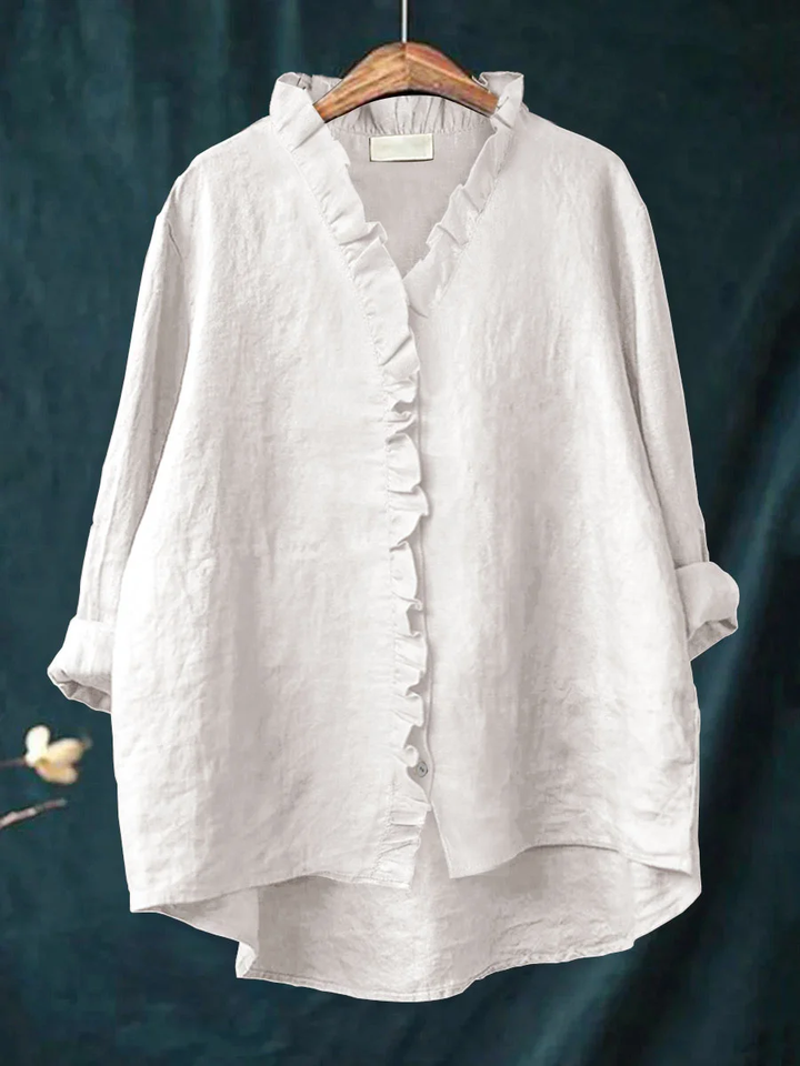 Tifannie - Ruffle Edge Blouse