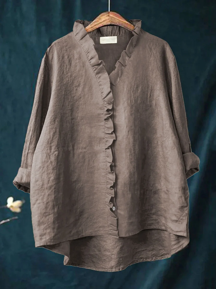 Tifannie - Ruffle Edge Blouse