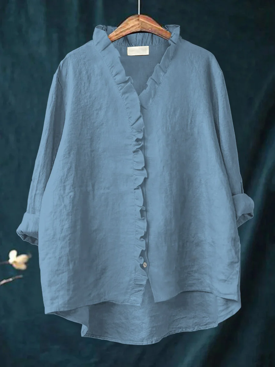 Tifannie - Ruffle Edge Blouse