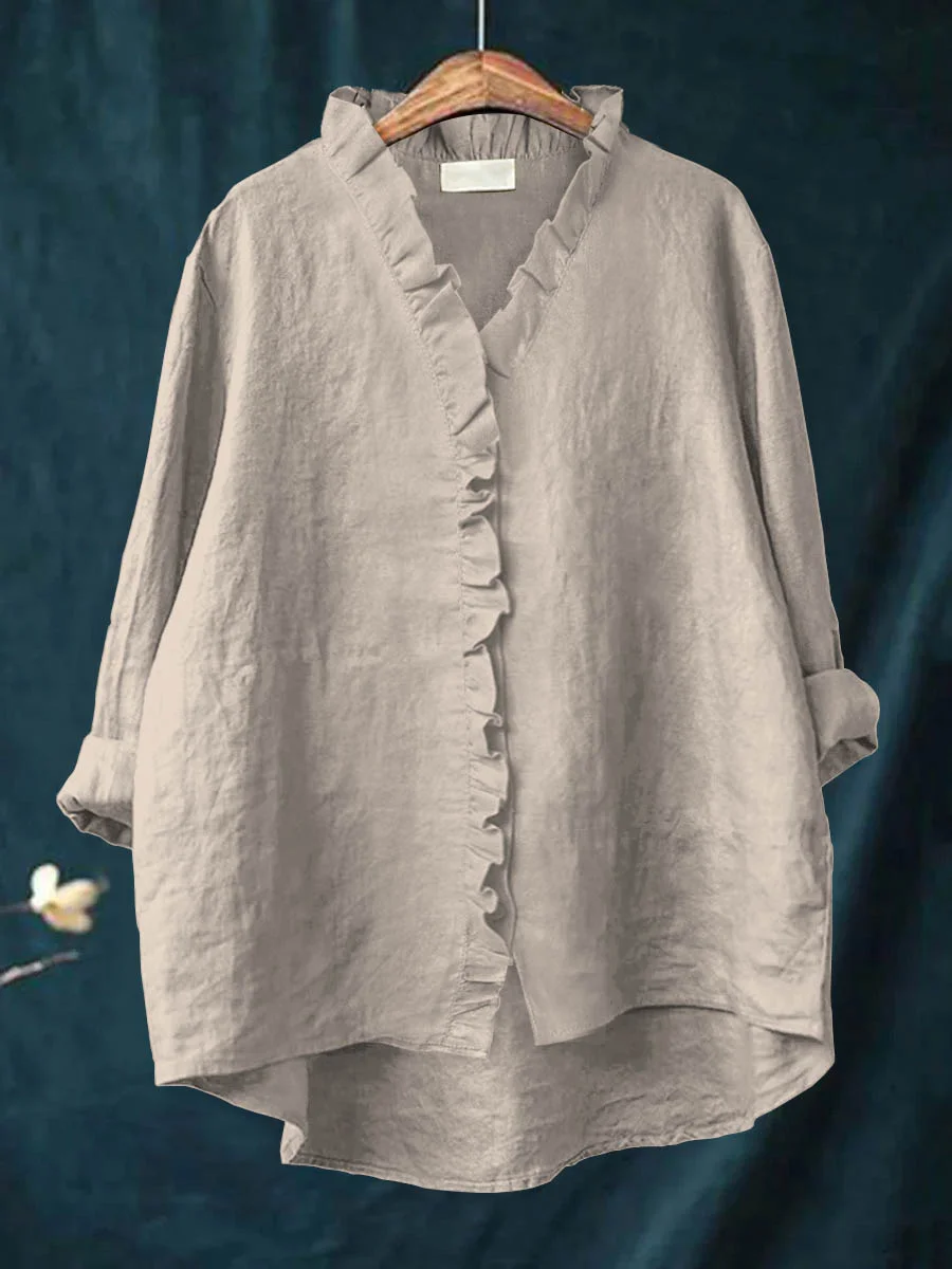 Tifannie - Ruffle Edge Blouse