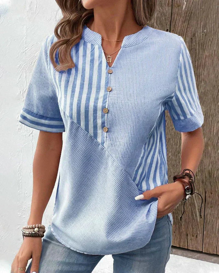 Sienna™ - Soft Striped Blouse