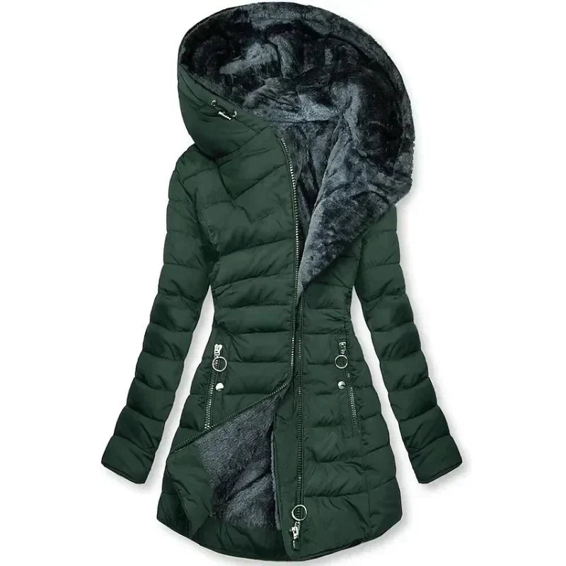 Rea - Faux Fur Puffer Coat