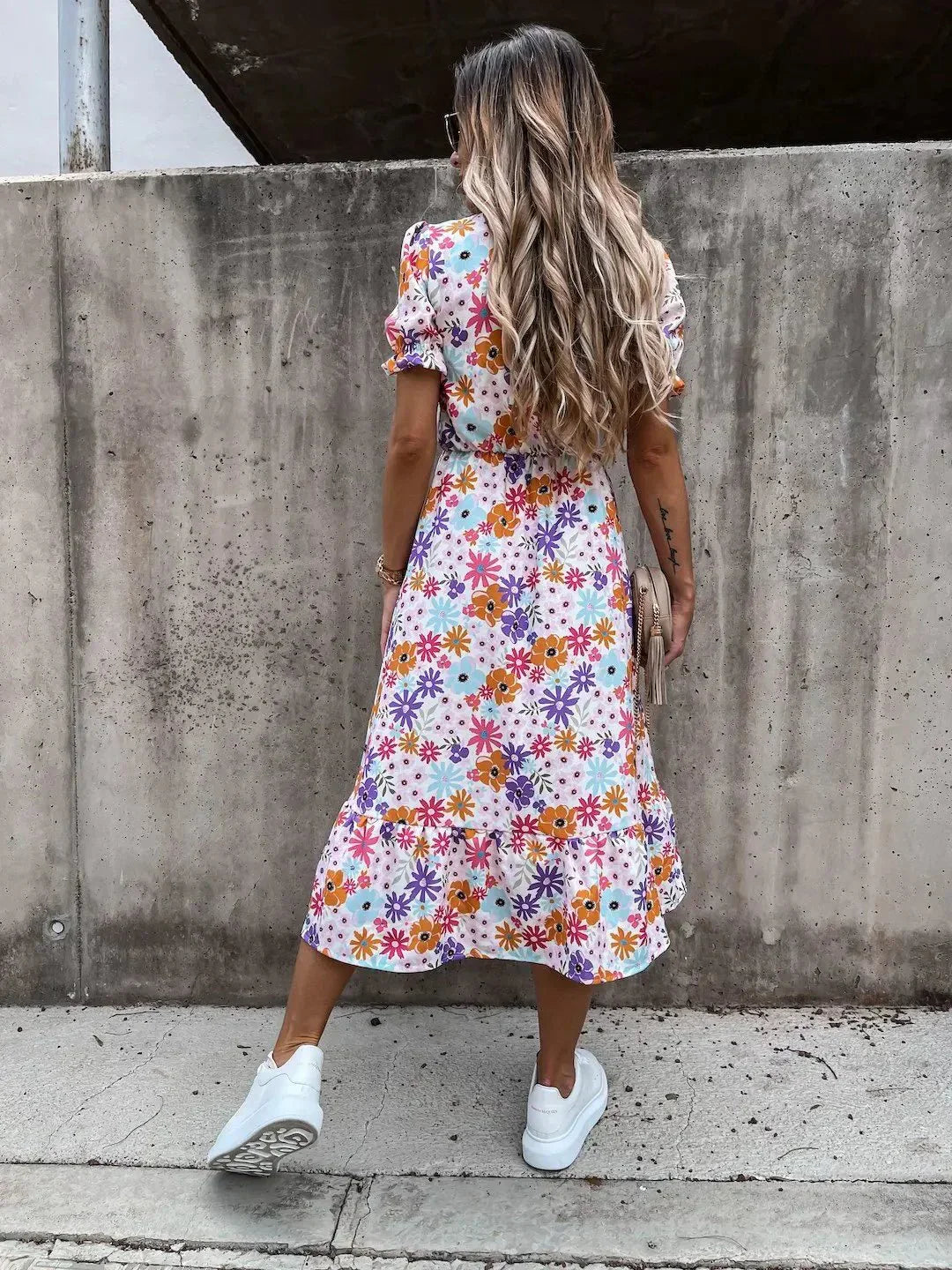 Loana - Summer Petal Dress