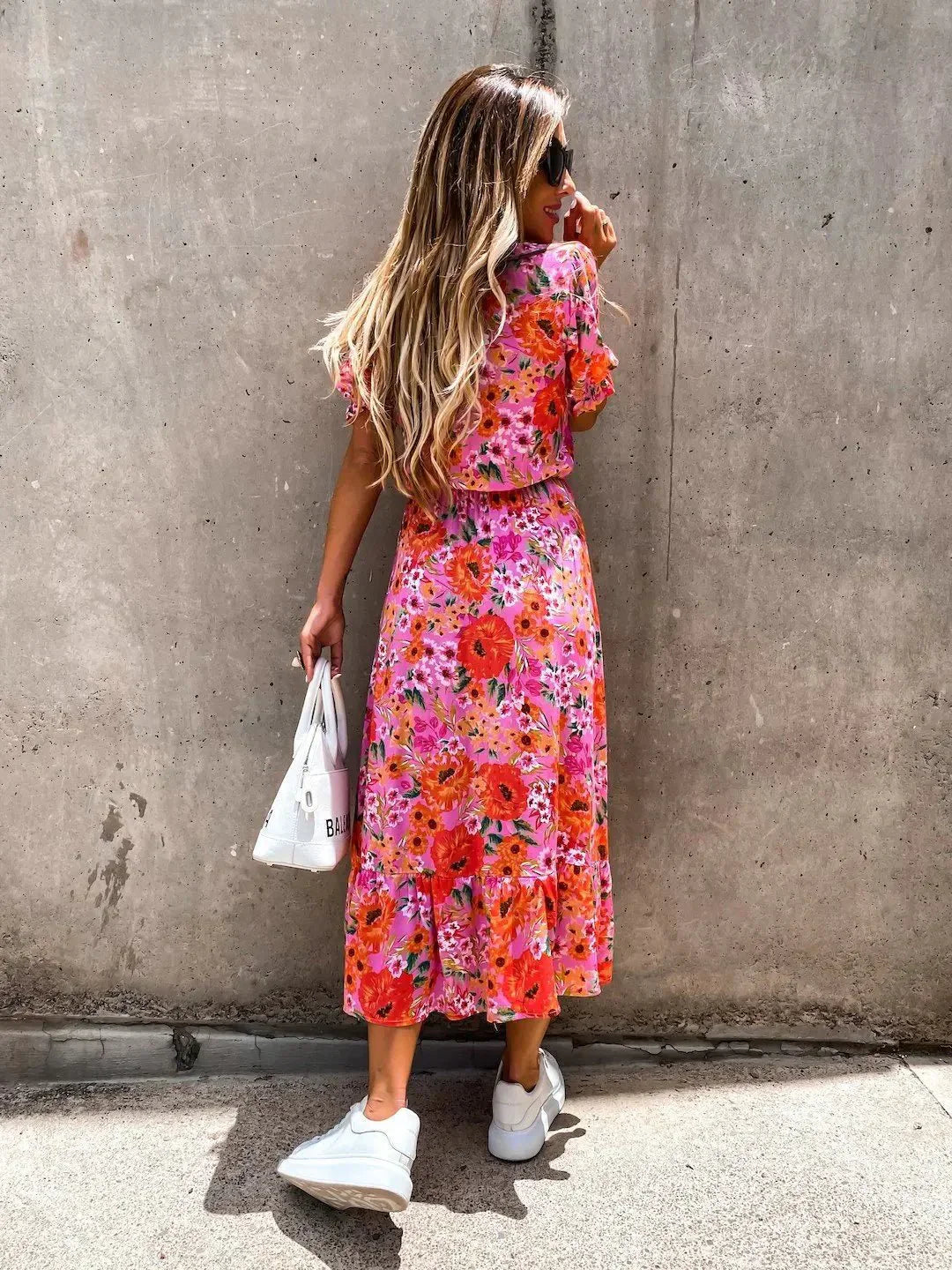 Loana - Summer Petal Dress