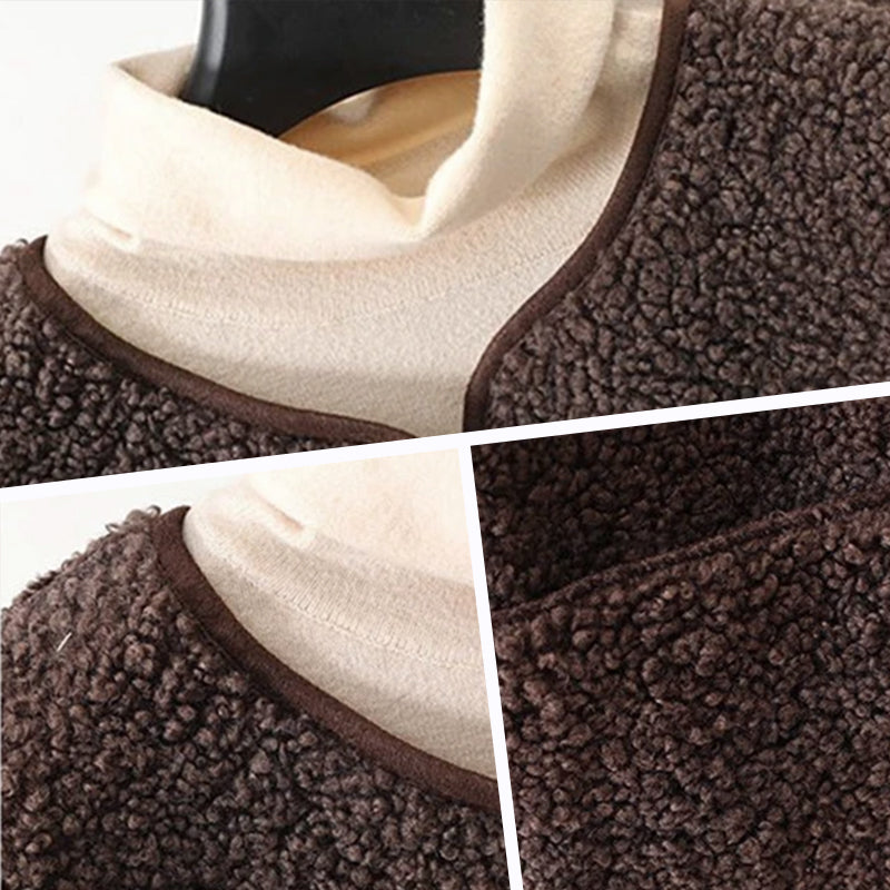 Zebby - Cozy Buttoned Vest