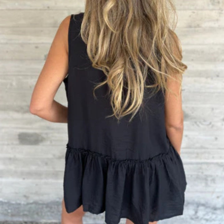 Shiva - Ruffle Buttoned Top